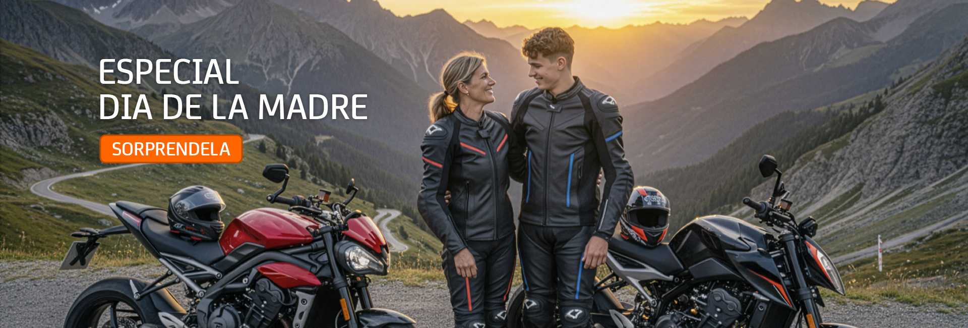 Campaña regalos dia de la madre motera