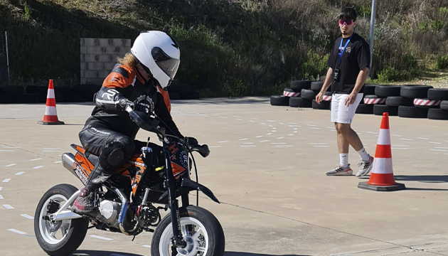 Curso Pit Bike Privado Moto Madrid Guadalajara