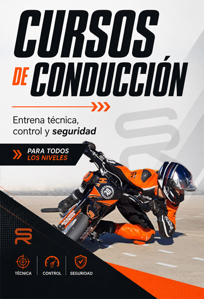 Cursos de conducción y pilotaje en moto de Spanish Riders