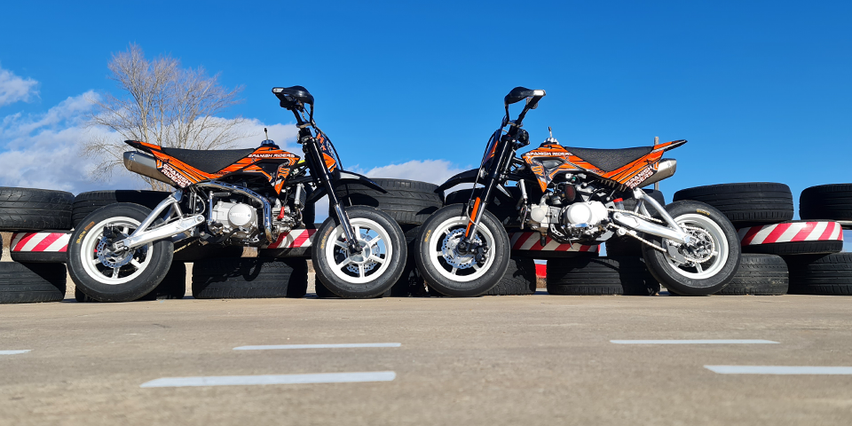 Pit bikes para mejorar la conduccion y respuesta psicologica en moto con seguridad