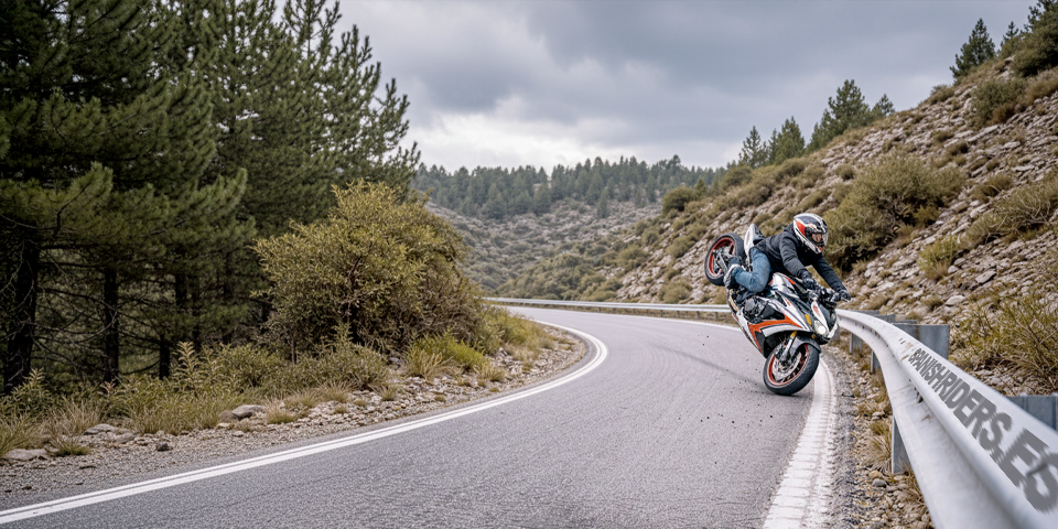 curvas que se cierran en moto que hacer para no irte largo