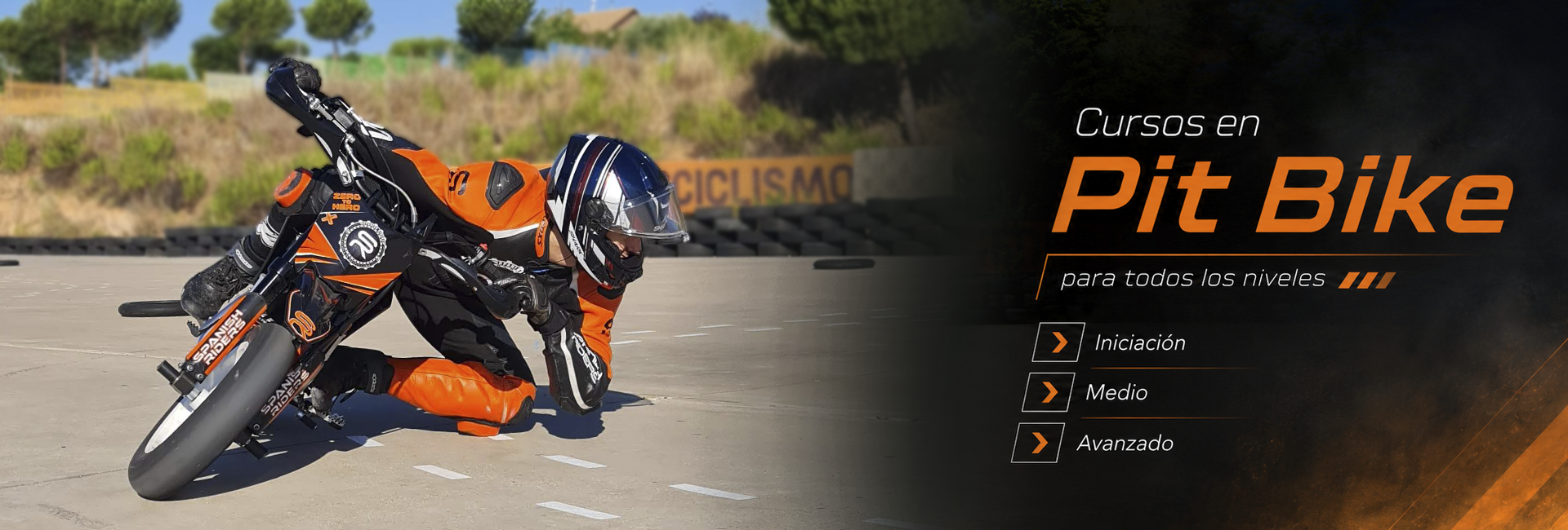 Cursos Moto Madrid Guadalajara Pit Bike